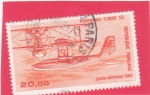 Stamps France -  hidroavión Cams 53