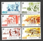 Stamps ONU -  ONU Año Internacional de la Vivienda para las Personas sin Hogar (New York-Ginebra-Viena)