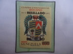 Sellos de America - Venezuela -  Cuatricentenario de Boconó -Escudo de Armas-Jardín de V/zuela.-Sello Sobretasa, 0,30 sobre 1,00Bs.