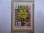 Stamps Venezuela -  Venezuela en América - 
