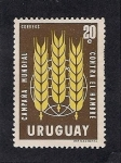 Stamps Uruguay -  Campaña Mundial Contra el Hambre