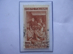 Stamps Italy -  il Granoturco (Maíz) -Cosecha de Maíz en Fruli-Venezia Giulia (Región Noreste Italiana)