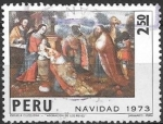 Stamps : America : Peru :  navidad