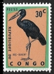 Stamps Republic of the Congo -  Anastomus lamelligerus
