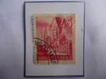 Stamps Germany -  Alemania Ocupación Francesa de Renania-Palatinado-Rheinland-Pfalz-Renania-Palatinado- mainzer Dom- 