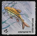 Stamps Burundi -  peces