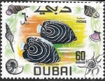 Sellos de Asia - Emiratos Árabes Unidos -  peces