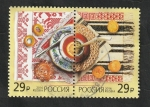 Stamps Russia -  7776 y 7777 - Gastronomía