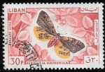 Sellos de Asia - L�bano -  mariposas