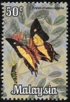 Stamps : Asia : Malaysia :  mariposas