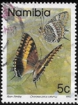 Sellos del Mundo : Africa : Namibia : mariposas