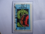 Stamps United States -  Ley Unión de Crédito Federal (Act.of 1934)-50°Aniversario de la Ley de Cooperación de Ahorro y Crédi