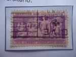Stamps United States -  Asociación de Abogados de EE.UU- 75° Aniv. (1878-1953)- Sección del Frisco en la Corte Suprema