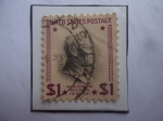 Stamps United States -  Woodrow Wilson (1856-1924)- 28° Presidente de los Estados Unidos (1913-1921)