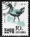 Stamps North Korea -  Gallinula chloropus