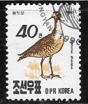 Stamps North Korea -  Numenius phaeopus
