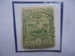 Sellos de America - Granada -  Ediciones de 1906 al 1911 - Serie: Sellos de la Colonia - Half penny, año 1906.