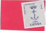 Sellos de Europa - Espa�a -  Semana naval Barcelona 66 (46)