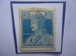 Stamps Hungary -  King Charles IV (1887-1922)-Serie: King Charles IV y Queen Zita de Borbón-Parma.