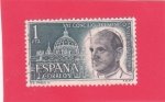 Stamps Spain -  Concilio Ecuménico Vaticano II- Pablo VI (46)