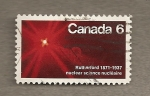 Stamps Canada -  Rutheford ciencia nuclear