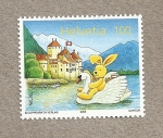 Stamps : Europe : Switzerland :  Cuentos infantiles