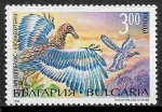 Stamps : Europe : Bulgaria :  Animales prehistoricos - Archaeopteryx