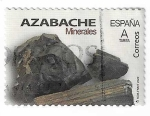 Sellos de Europa - Espa�a -  Minerales. Azabache