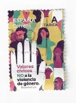 Stamps Spain -  No a la violencia de género