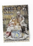 Sellos de Europa - Espa�a -  75 aniversario de la asociación belenista de Madrid