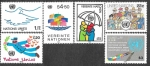 Stamps : America : ONU :  Sellos de la ONU (New York-Ginebra-Viena)