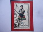 Stamps Spain -  Ed:Es 1770 - Trajes Regionales (1967) - Almeria.