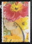 Stamps Australia -  Thinking of you Poppies