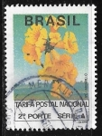 Stamps Brazil -  flores 