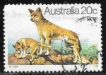 Sellos del Mundo : Oceania : Australia :  Dingo