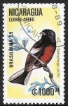 Stamps Nicaragua -  aves