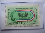Stamps Australia -  7th Brittish Empire and Commonwealth Games Perth Western Australia- 7°Imperio Británico y Juegos Com