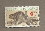 Stamps Czechoslovakia -  Animales protegidos