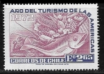 Stamps Chile -  Año del turismo de las Americas 