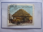 Stamps Egypt -  Pirámide de Saqqarah - Pirámide Escalonada del Faraón Zoser.