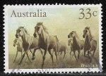 Stamps Australia -  Brumbies - Caballos bravos