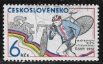 Stamps Czechoslovakia -  World Cyclocross Championships