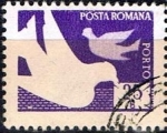 Stamps Romania -  Correos y telecomunicaciones IV, Palomas