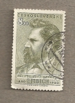 Stamps Czechoslovakia -  Centenario músico Z. Fibich
