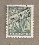 Stamps Czechoslovakia -  20 Aniv de la legión checoeslovaca