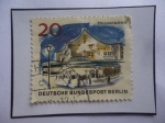 Stamps Germany -  Alemania,Berlín- Philharmonie- Filarmónica de Berlín- Nueva Filarmónica. 