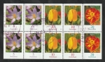 Stamps Germany -  2296a, 2305a, 2309a - Flores