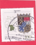 Stamps Germany -  Escudo Bayern