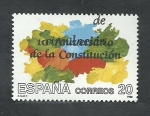 Stamps Spain -  10 aniver.de la constitucion