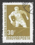 Stamps Hungary -  1204 - Campeonato Internacional de Tenis de Mesa